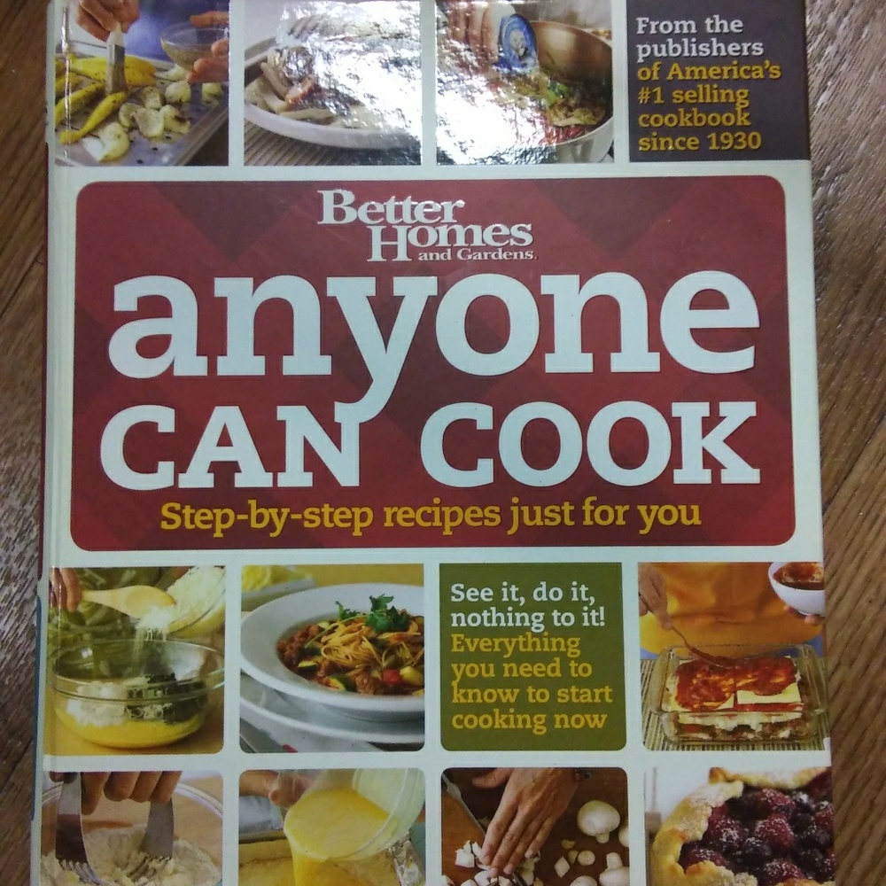 Better Homes and Gardens binder cookbook